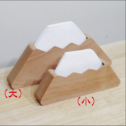 (小サイズ）【受注製作】「富士山フィルター」木製コーヒーフィルターケース 7枚目の画像