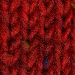 ドニゴールアランツイード 50g 羊毛100％（レッド） 3枚目の画像