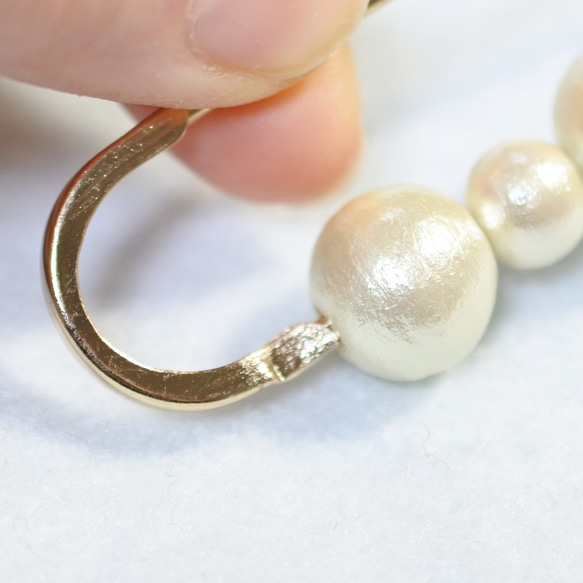 棉珍珠被針（8和12毫米珍珠） 第3張的照片
