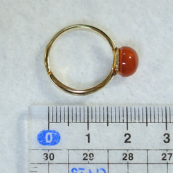 (1 件) 瑪瑙戒指（一種尺寸適合所有人） 第5張的照片