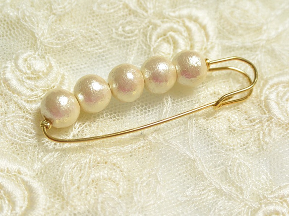 Kirutopin棉花明珠（8毫米珍珠） 第2張的照片