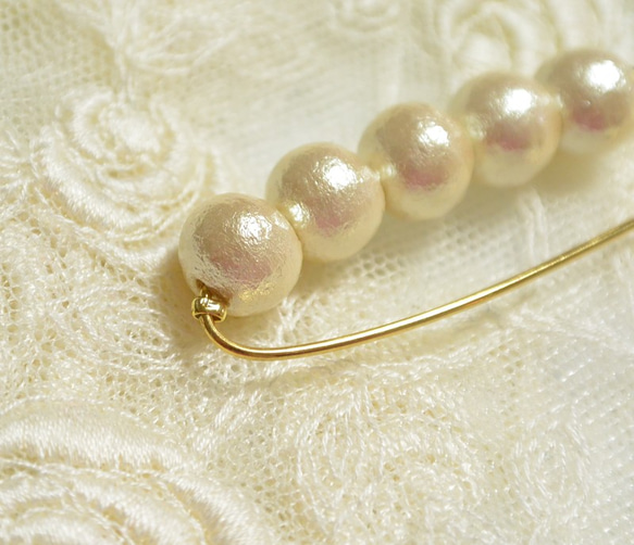 Kirutopin棉花明珠（8毫米珍珠） 第3張的照片