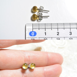 拉立瑪石耳環(鈦製止滑墊) 第5張的照片