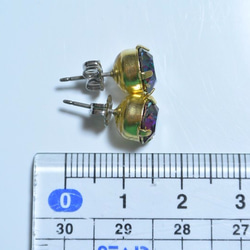 施華洛世奇罕見的彩色茶噸耳環（戀父） 第5張的照片
