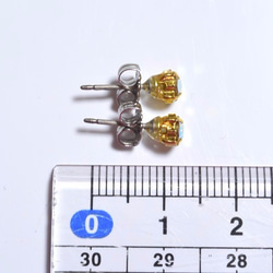小施華洛世奇耳環（4毫米·水晶極光） 第5張的照片