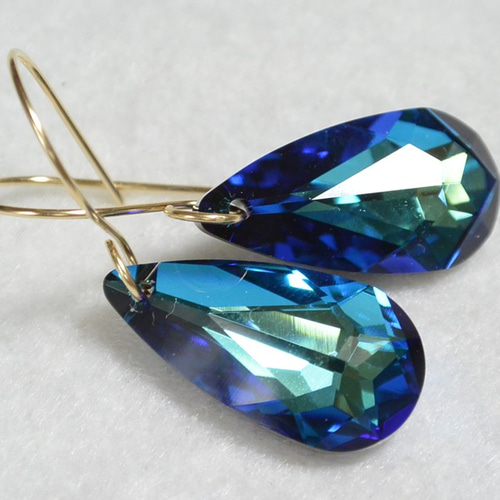 grm.mm ∞プロフ必読∞様♡14kgf アバロンとエメラルドピアス hirondelle et pepin (イロンデールエペパン) / k18 gpk18-04 シンプル