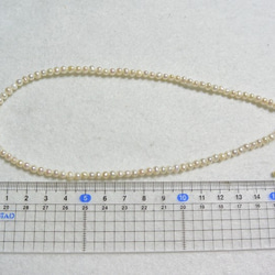 簡單的小淡水珍珠項鍊 第5張的照片