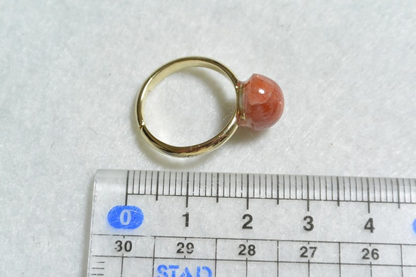 （1分）Sunstone戒指（免費尺寸） 第5張的照片