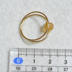 （1分）黃水晶寶石戒指（約12至13號） 第5張的照片