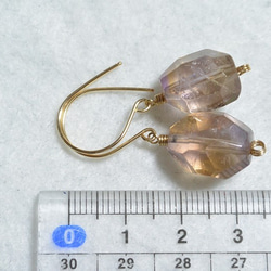 （1分）14kgf紫黃晶耳環 第5張的照片