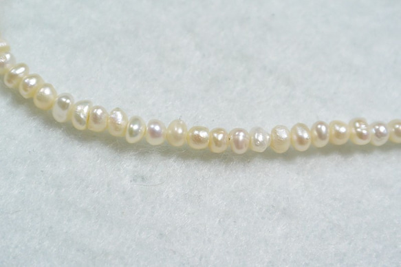 簡約巴洛克式珍珠項鍊 第3張的照片