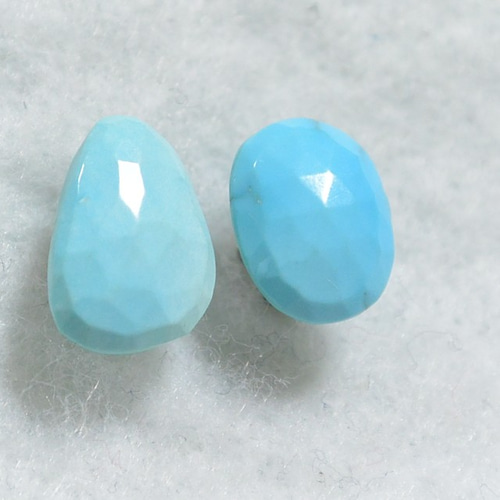 1点もの）スリーピングビューティーターコイズ・ローズカットの