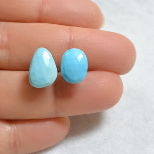 1点もの）スリーピングビューティーターコイズ・ローズカットの