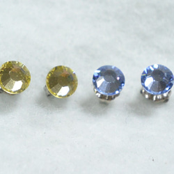 施華洛世奇鑲鑽（6毫米，約翰·基爾＆淺藍寶石） 第1張的照片