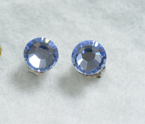 施華洛世奇鑲鑽（6毫米，約翰·基爾＆淺藍寶石） 第3張的照片