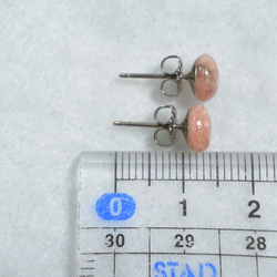 （1件/插座）印加玫瑰耳釘（7毫米/鈦金屬柱） 第5張的照片