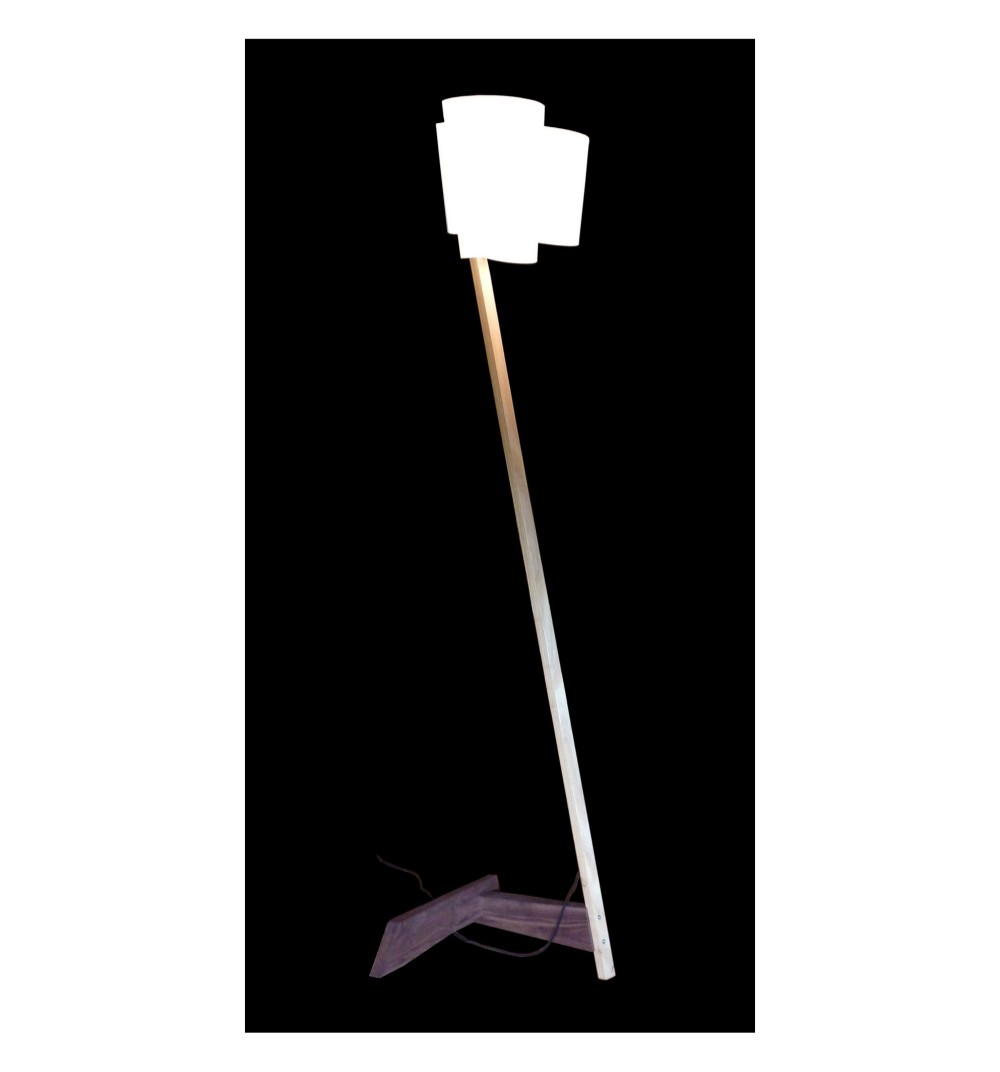 slanting floor lamp
