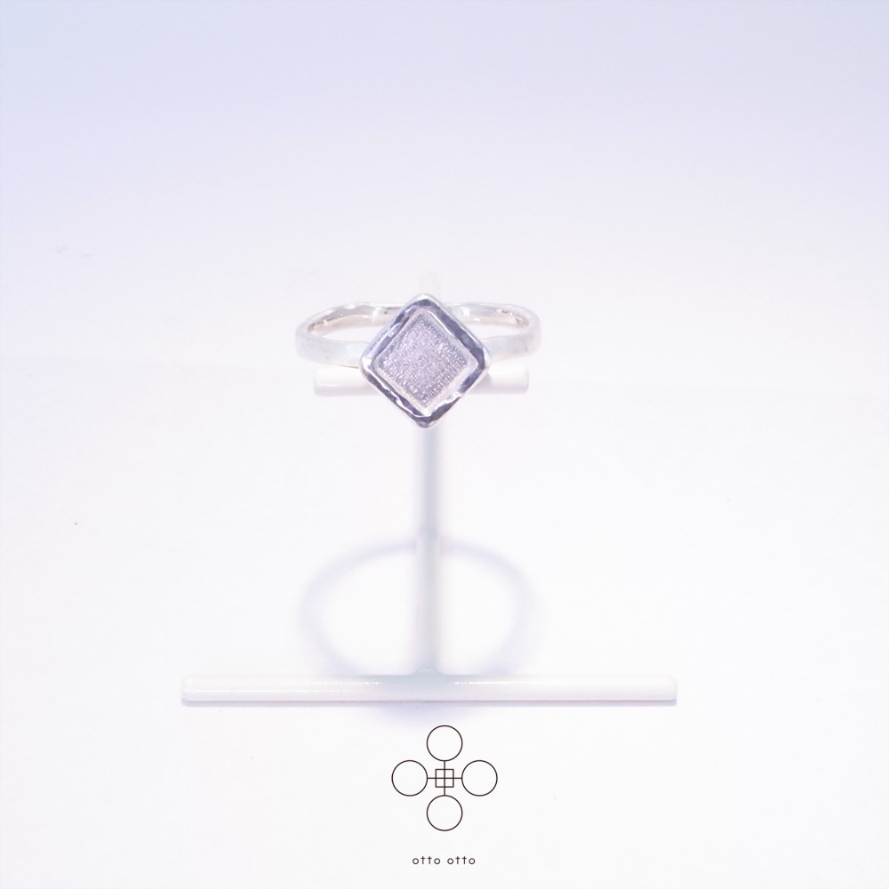 otto otto  リング シルバー トランプ　ダイヤ