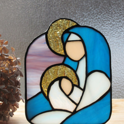 聖母子のパネルライト 3枚目の画像