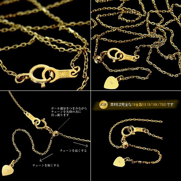 【受注生産】一生モノの純金製【18金/K18/18K】 「奇跡のメダイ（25mm）」 のネックレス/K18チェーン付 3枚目の画像