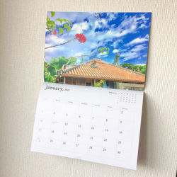 [套票優惠] 2021沖繩壁掛式和桌面日曆[mizuphoto原創] 第2張的照片