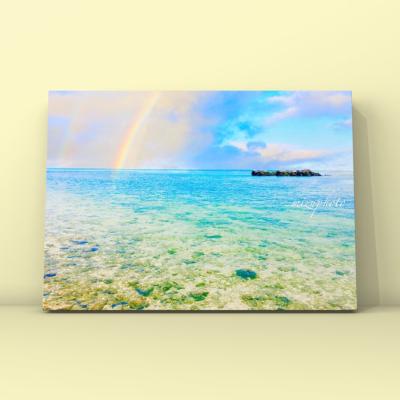 Goddess of the rainbow 〜沖縄の風景をあなたのお部屋に〜【A4サイズ写真】 2枚目の画像
