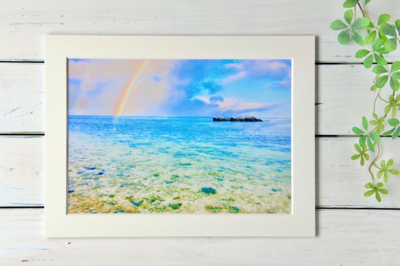 Goddess of the rainbow 〜沖縄の風景をあなたのお部屋に〜【A4サイズ写真】 5枚目の画像