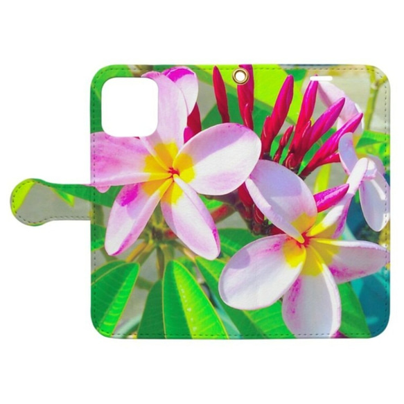 “ Plumeria”筆記本電腦型智能手機保護套[與所有iPhone / Android型號兼容] 第1張的照片