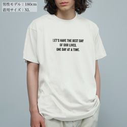 Sunshine beach オーガニックコットンTシャツ【mizuphoto × 偉人の名言】 3枚目の画像