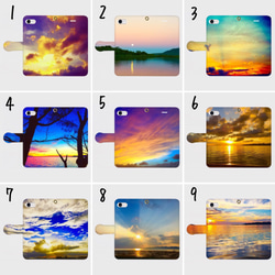 印有沖繩和八重山群島美麗風景的智能手機保護殼【36種圖案可供選擇，兼容所有型號】 第1張的照片