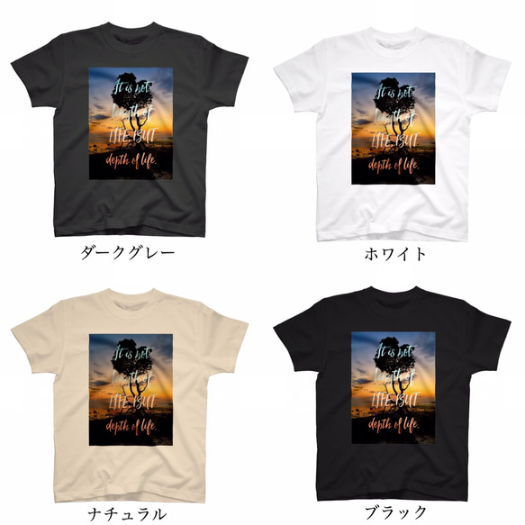 ・沖縄×偉人の名言 アートTシャツ【選べる4色 】 2枚目の画像