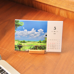 [完全量身定制和您自己的原始日曆] 2020年桌面日曆[您房間的沖繩風光] 第3張的照片