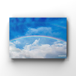 ・Rainbow carrying happiness【写真サイズやパネル加工が選べる】 3枚目の画像