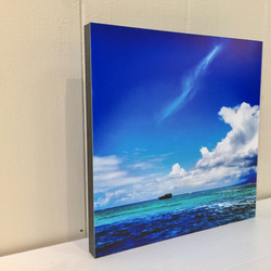 天堂藍【18×18cm照片面板，mizuphoto手工製作】 第2張的照片