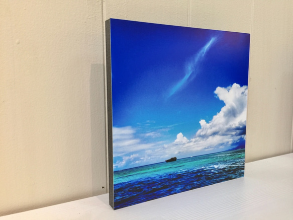 天堂藍【18×18cm照片面板，mizuphoto手工製作】 第2張的照片