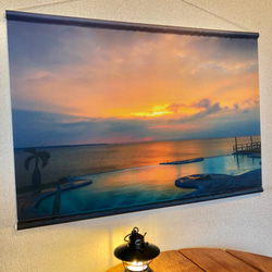 Calm light【B2サイズ タペストリー】〜沖縄の風景をあなたのお部屋に〜 3枚目の画像