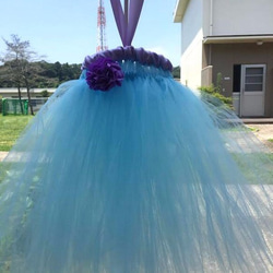 simply tutu dress お好みの色で(50-110cm) 1枚目の画像