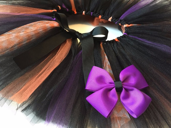 simply tutu & headband set ハロウィン (50-100cm) 2枚目の画像