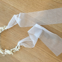 ベビー赤ちゃん用 花かんむりカチューシャ 3枚目の画像