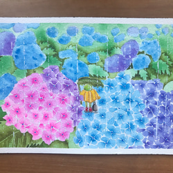 手描きイラスト✣創作水彩原画『朧桜』 手描きイラスト✣創作水彩原画『朧桜』