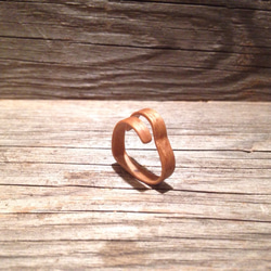 オープンハートのウッドリング(木の指輪) 5枚目の画像