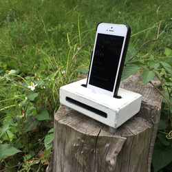 2つの音色が楽しめるエコスピーカー MDF  double face(ダブルフェイス) 2枚目の画像