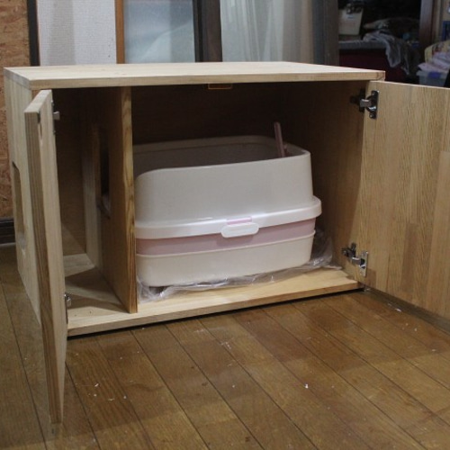 猫のトイレ砂飛散防止ガードBOX ペット服・アクセサリー