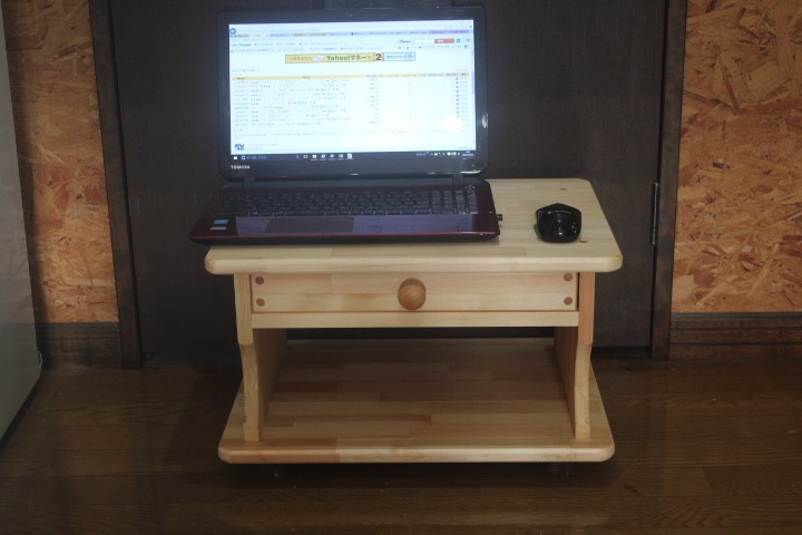大人気・カントリーパソコンラック『こたつでパソコン』