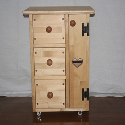 前板がオシャレな 5段サイドチェスト チェスト・キャビネット OC