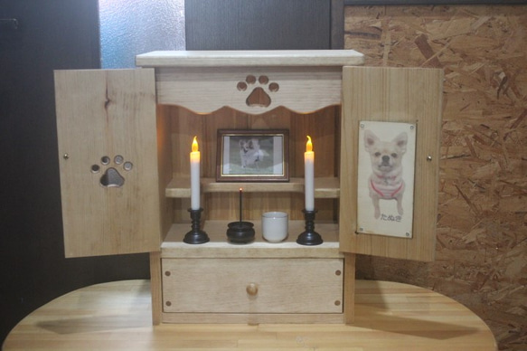 大人気・ペットの仏壇・メモリアルボックス 2枚目の画像
