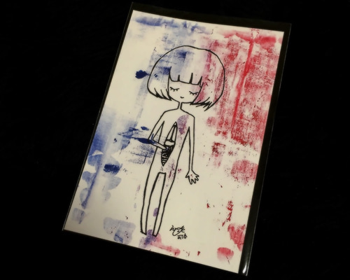 盗めるアート展　カード　傷あり S_A_E - same