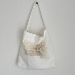 《送料無料》french linen one shoulder - antique race (sale) 1枚目の画像