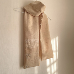 フランス アンティークレース - ポーチ france antique race - pouch