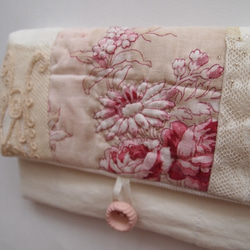 flap pouch - french fabric 2枚目の画像